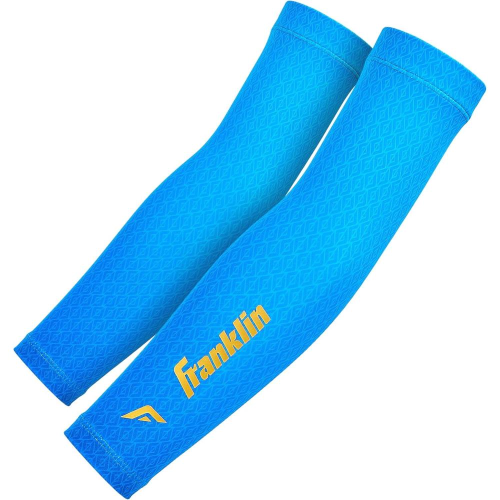 imageFranklin Sports Baseball Arm Sleeves  Baseball  Softball Arm Compression Sleeves for Boys  Girls  Multiple ColorsRoyal