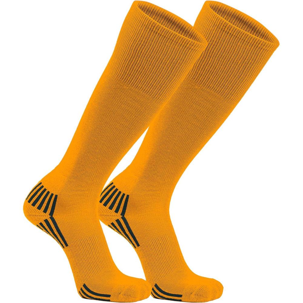 imageFranklin Sports Youth Baseball  Softball Socks  Boys  Girls Tall Sports Socks  Youth SizesYellow