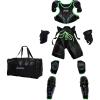 imageFranklin Sports Ice Hockey Youth Pads  Gear Set  Complete Protective Equipment Set for Kids  Includes Shin Guards Hockey Pants Elbow Pads Gloves  Chest Protector Carry Bag Included