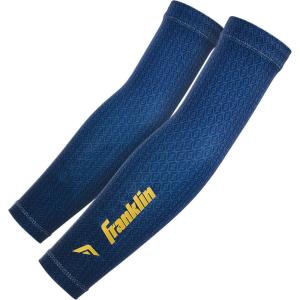 Franklin Sports Baseball Arm Sleeves – Baseball + Softball Arm Compression Sleeves for Boys + Girls – Multiple Colors(Navy)