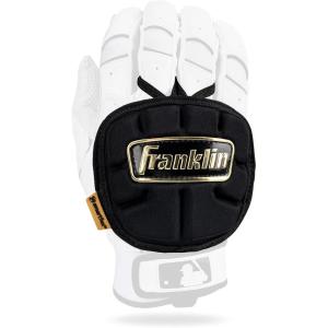 Franklin Sports Baseball Hand Guard – PRT LT Series Adult – Batting Hand Protective Shield for Righty + Lefty Hitters(Black)