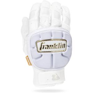 Franklin Sports Baseball Hand Guard – PRT LT Series Adult – Batting Hand Protective Shield for Righty + Lefty Hitters(White)