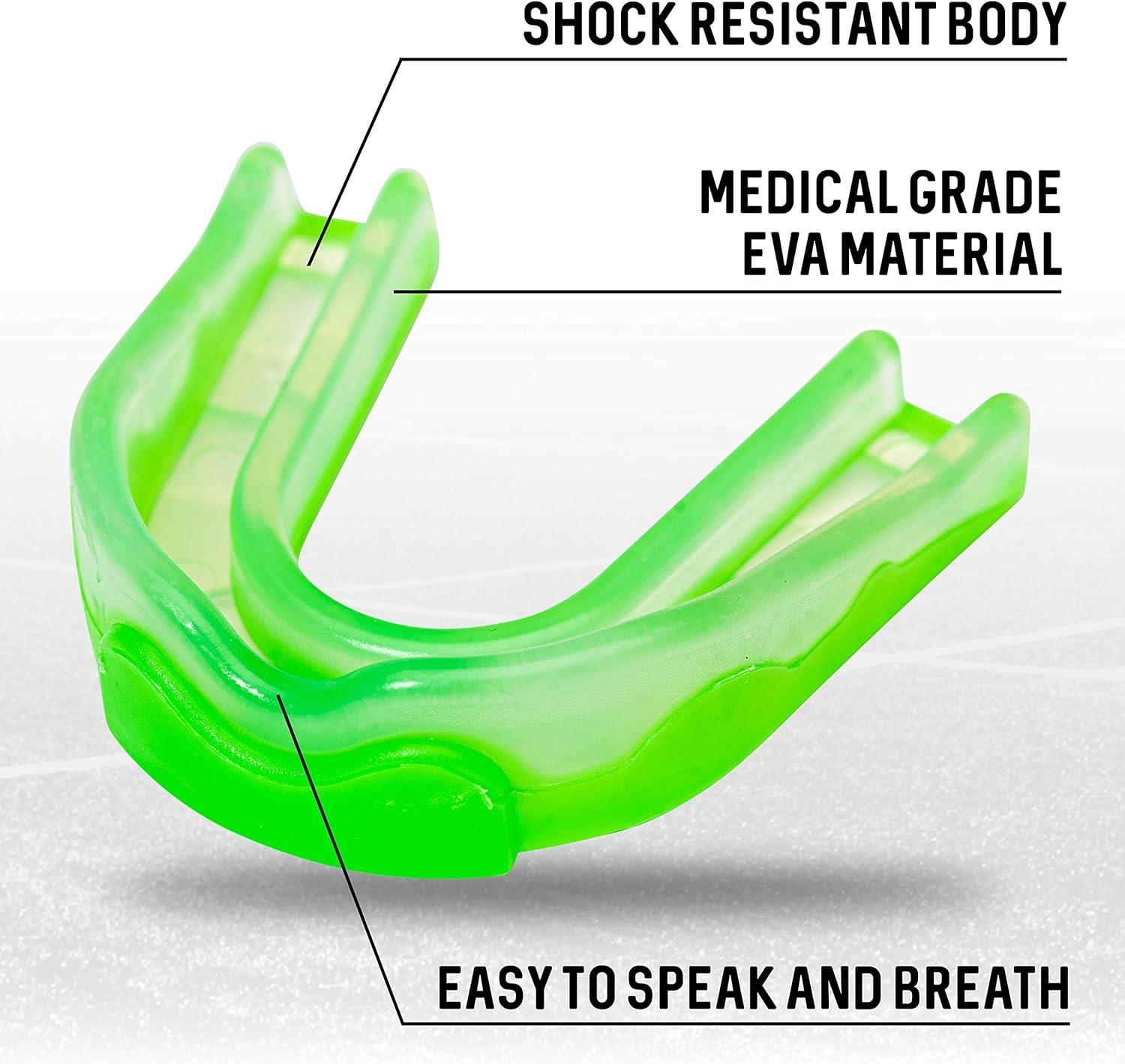 image:imageFranklin Sports Athletic Mouthguards Sport Mouthguards for Football Wrestling MMA Boxing More All Sport Guards Youth 2 Pack