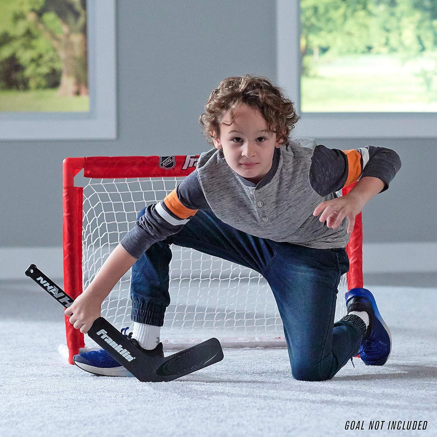 image:imageFranklin Sports Mini Hockey Goalie Stick Player Stick amp Ball Set Colors May Vary