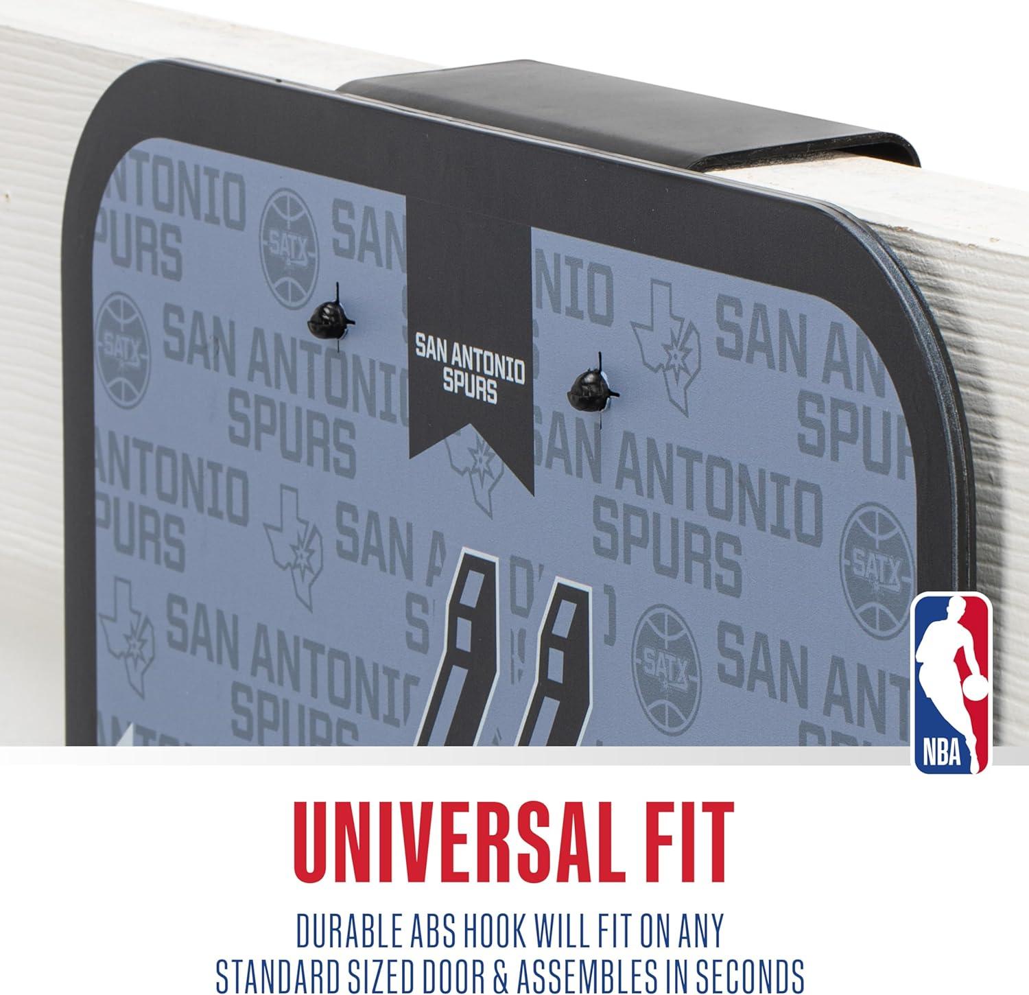 image:imageFranklin Sports NBA Team Over The Door Basketball Hoop Kids Indoor Mini Basketball Hoop with Basketball NBA Fan Shop Mini Hoop for Bedroom amp OfficeSan Antonio Spurs