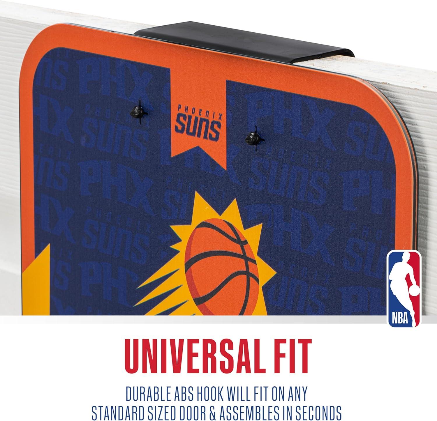 image:imageFranklin Sports NBA Team Over The Door Basketball Hoop Kids Indoor Mini Basketball Hoop with Basketball NBA Fan Shop Mini Hoop for Bedroom amp OfficePhoenix Suns