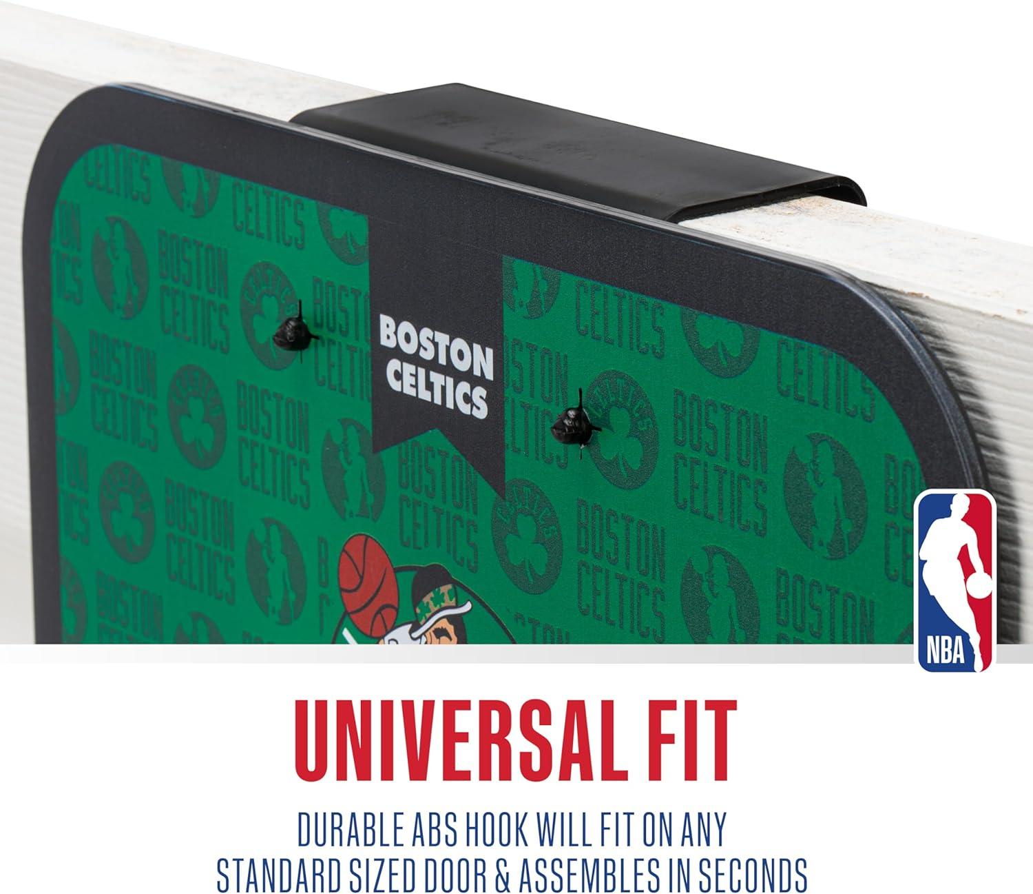 image:imageFranklin Sports NBA Team Over The Door Basketball Hoop Kids Indoor Mini Basketball Hoop with Basketball NBA Fan Shop Mini Hoop for Bedroom amp OfficeBoston Celtics