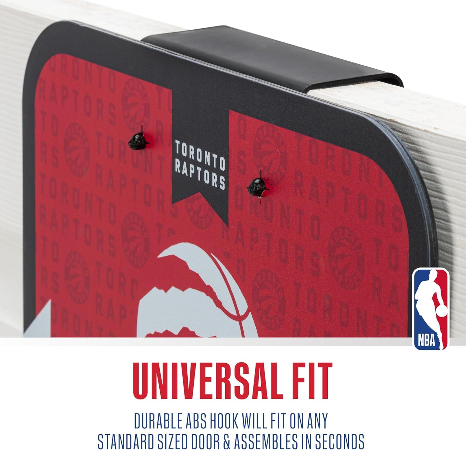 image:imageFranklin Sports NBA Team Over The Door Basketball Hoop Kids Indoor Mini Basketball Hoop with Basketball NBA Fan Shop Mini Hoop for Bedroom amp OfficeToronto Raptors