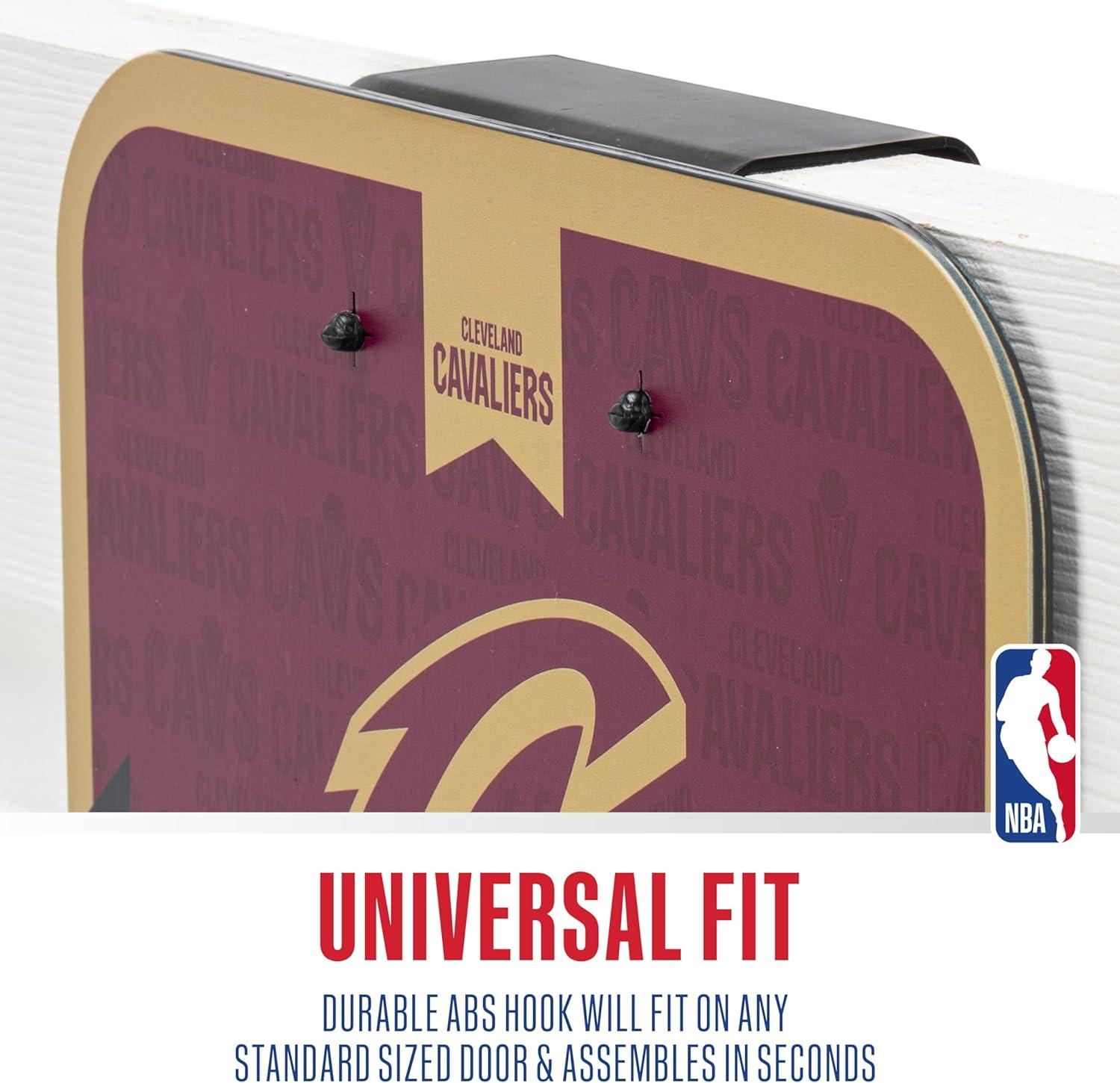 image:imageFranklin Sports NBA Team Over The Door Basketball Hoop Kids Indoor Mini Basketball Hoop with Basketball NBA Fan Shop Mini Hoop for Bedroom amp OfficeCleveland Cavaliers