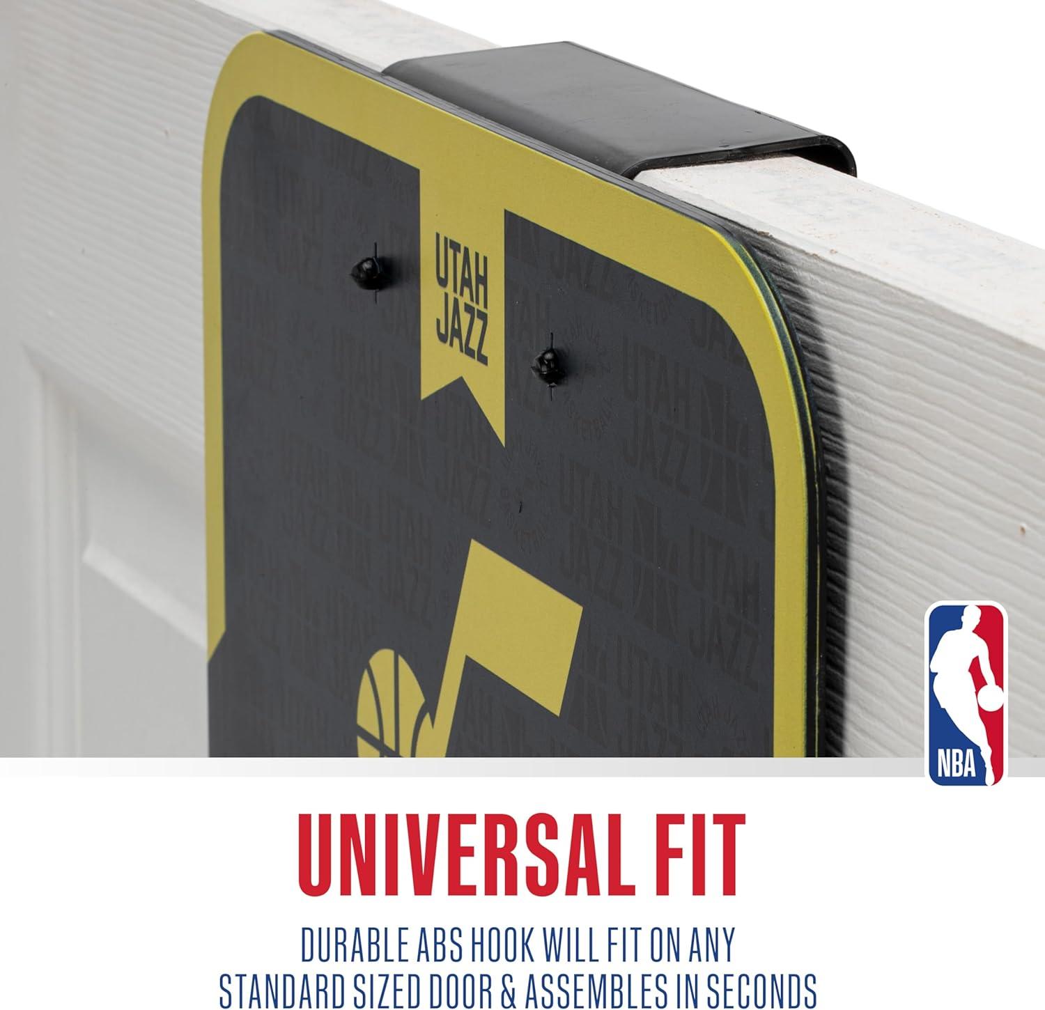 image:imageFranklin Sports NBA Team Over The Door Basketball Hoop Kids Indoor Mini Basketball Hoop with Basketball NBA Fan Shop Mini Hoop for Bedroom amp OfficeUtah Jazz 2