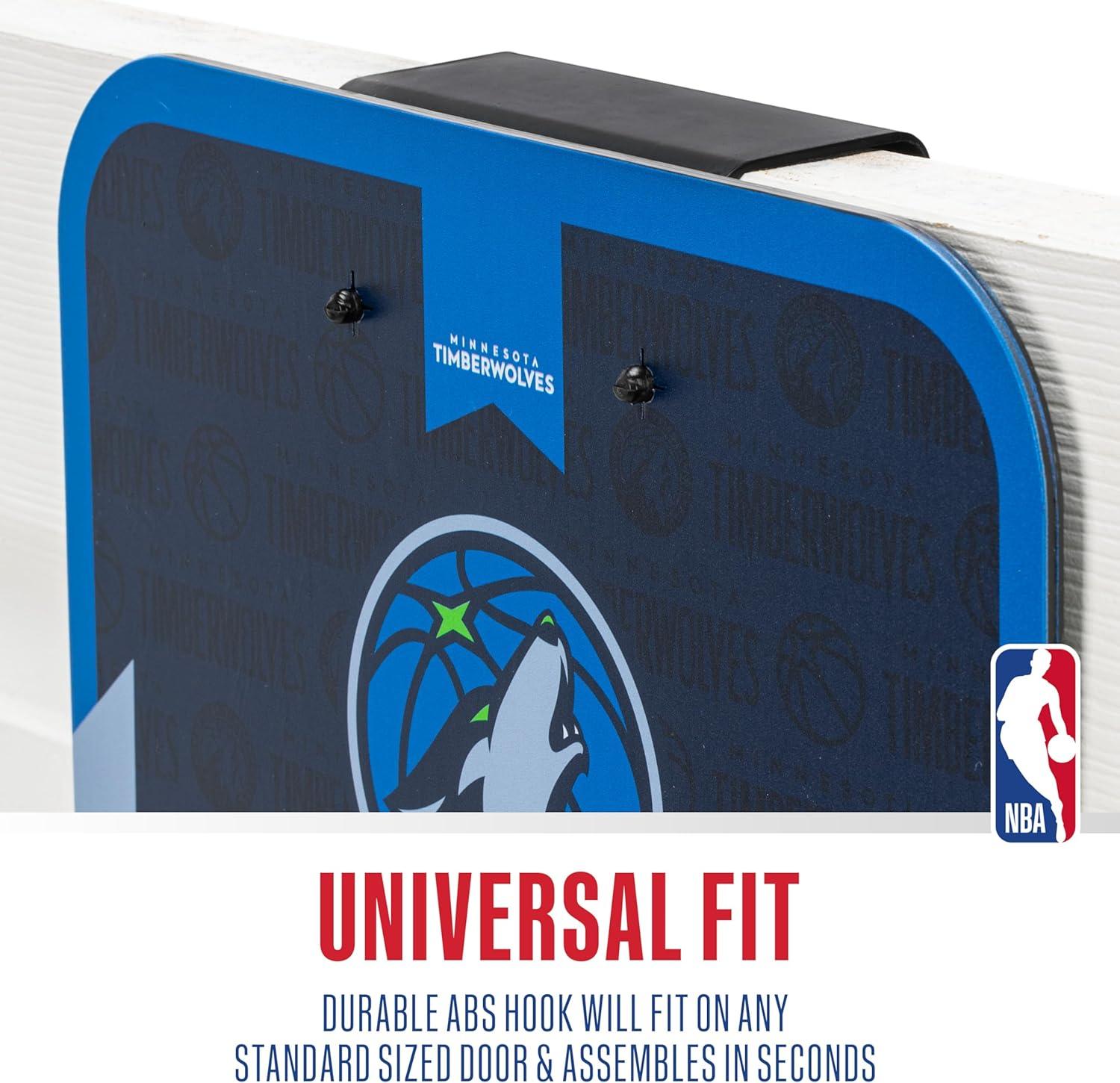 image:imageFranklin Sports NBA Team Over The Door Basketball Hoop Kids Indoor Mini Basketball Hoop with Basketball NBA Fan Shop Mini Hoop for Bedroom amp OfficeMinnesota Timberwolves