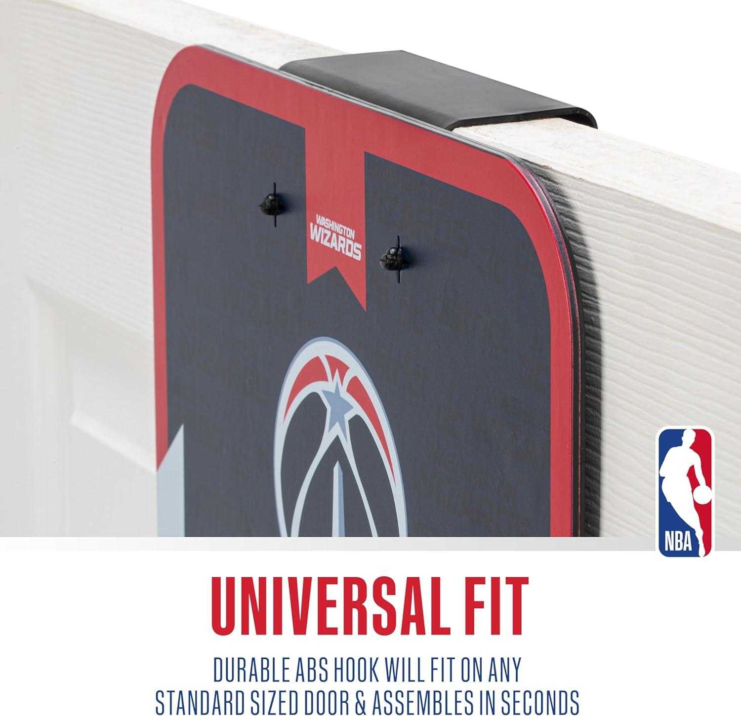 image:imageFranklin Sports NBA Team Over The Door Basketball Hoop Kids Indoor Mini Basketball Hoop with Basketball NBA Fan Shop Mini Hoop for Bedroom amp OfficeWashington Wizards