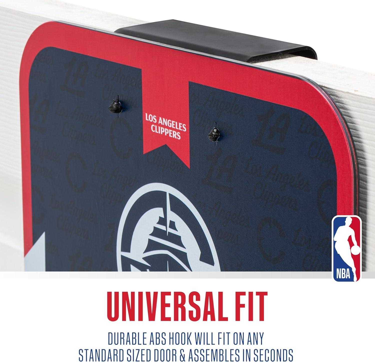 image:imageFranklin Sports NBA Team Over The Door Basketball Hoop Kids Indoor Mini Basketball Hoop with Basketball NBA Fan Shop Mini Hoop for Bedroom amp OfficeLos Angeles Clippers