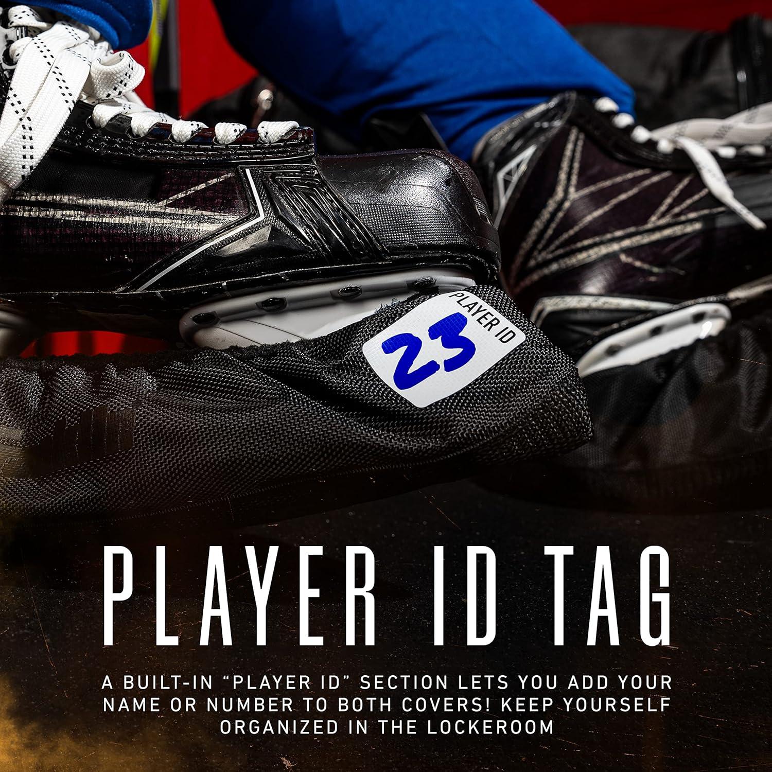 image:imageFranklin Sports NHL Hockey Skate Guards Adult Youth Blade Covers for Ice Hockey Skates Ice Hockey Skate Soakers Available in Youth Junior Senior Skate SizesBlack