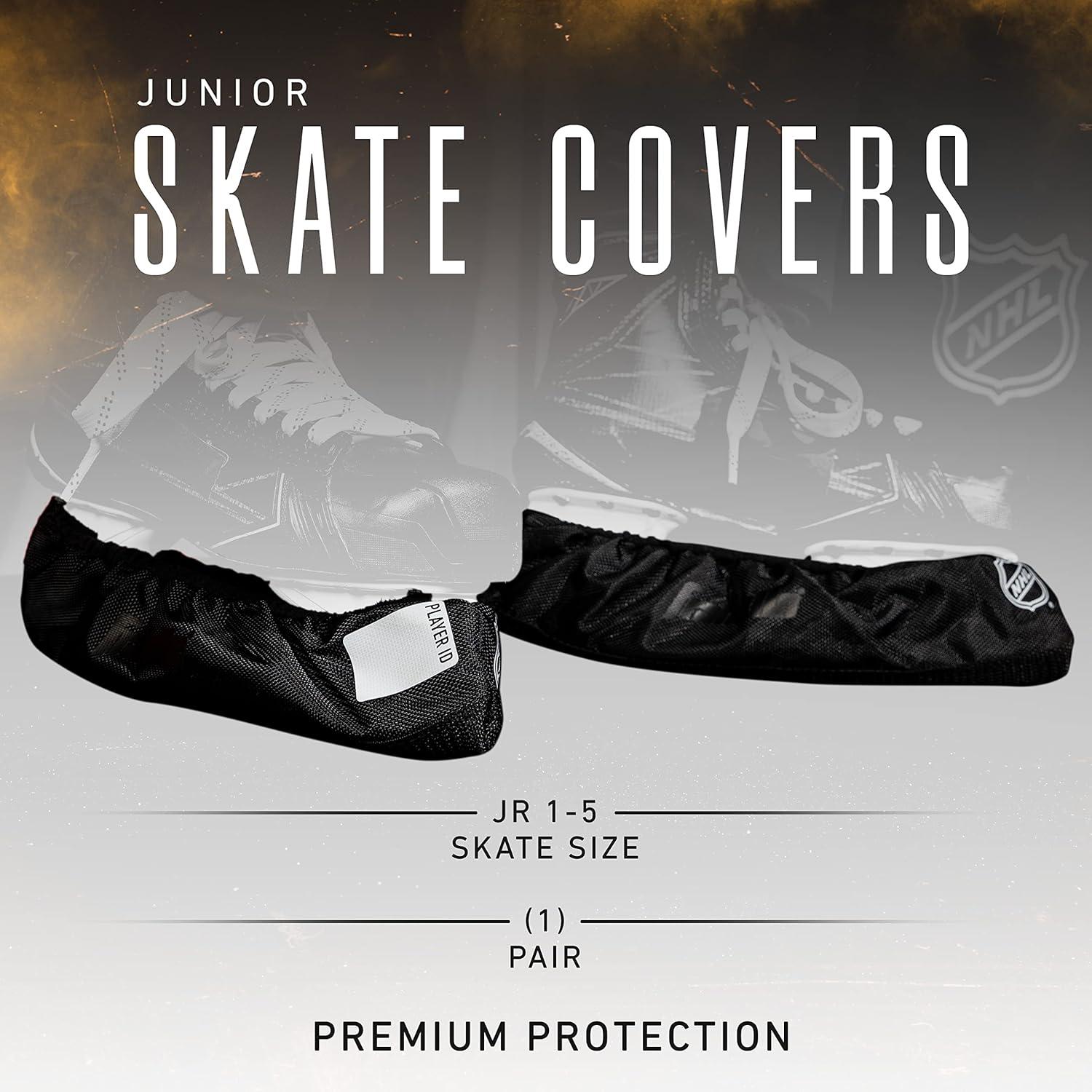 image:imageFranklin Sports NHL Hockey Skate Guards Adult Youth Blade Covers for Ice Hockey Skates Ice Hockey Skate Soakers Available in Youth Junior Senior Skate SizesBlack