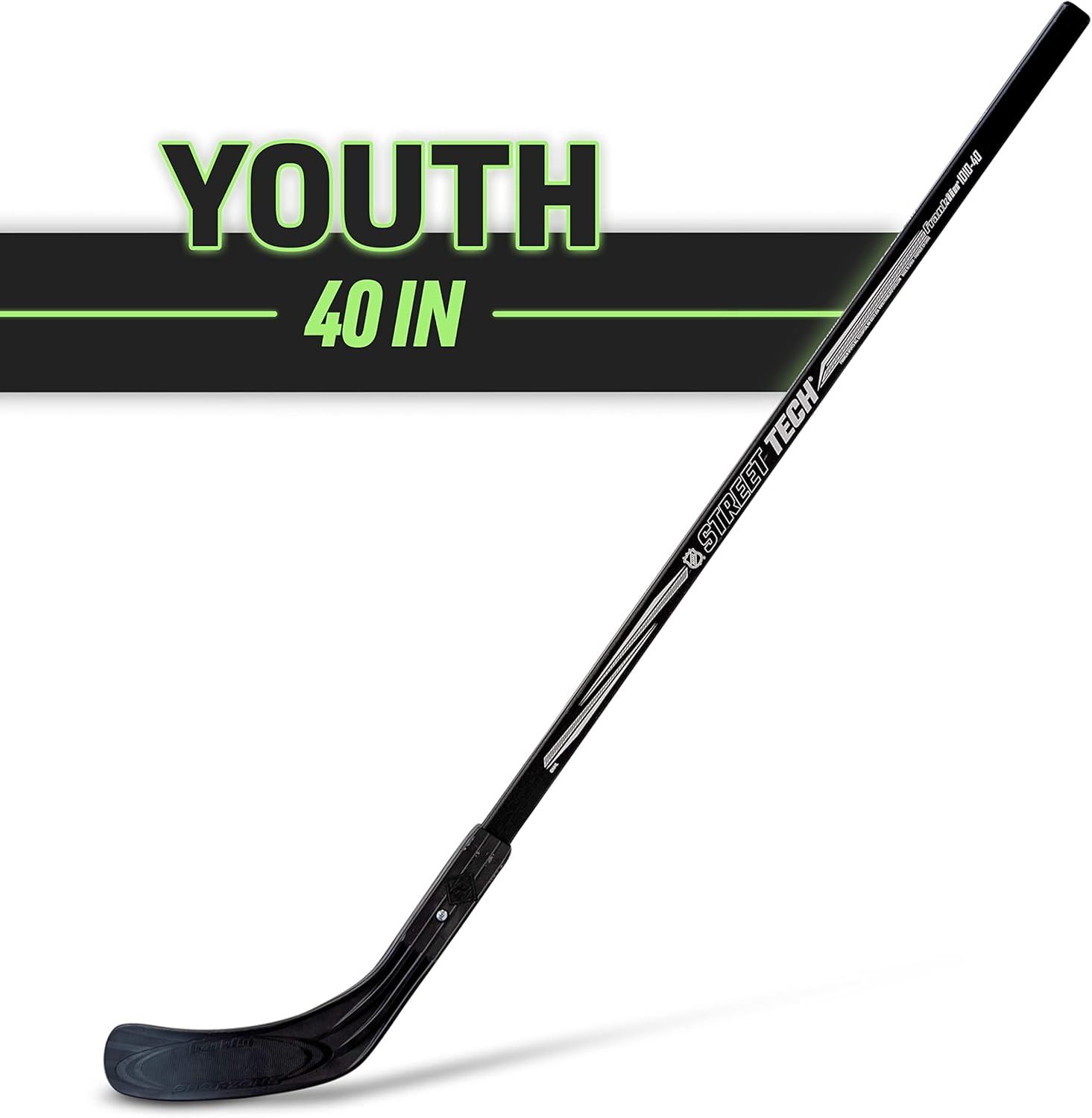 image:imageFranklin Sports NHL Kids Beginner Street Hockey Goalie Sticks Youth Junior Hockey Sticks Left Right HandedBlack