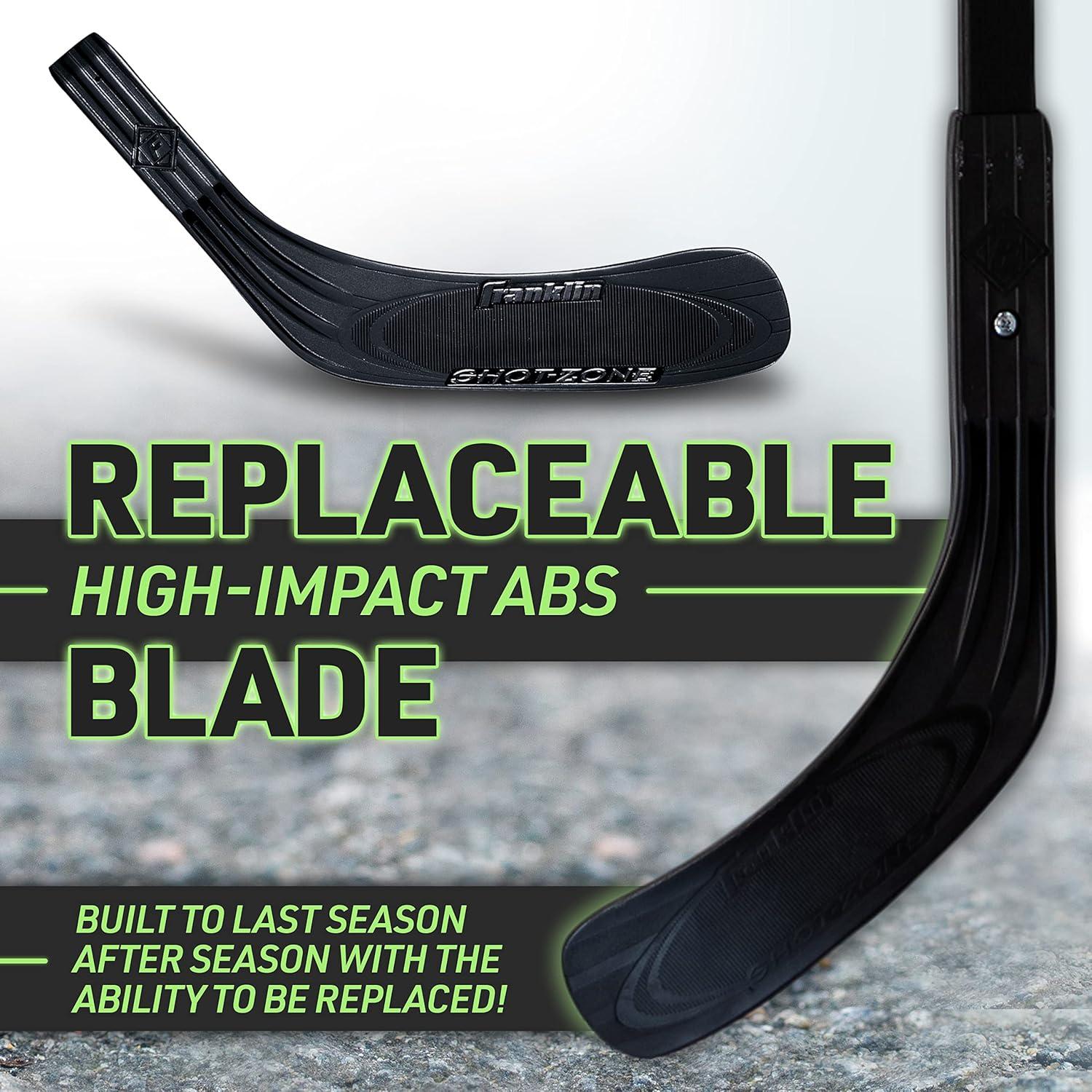 image:imageFranklin Sports NHL Kids Beginner Street Hockey Goalie Sticks Youth Junior Hockey Sticks Left Right HandedBlack