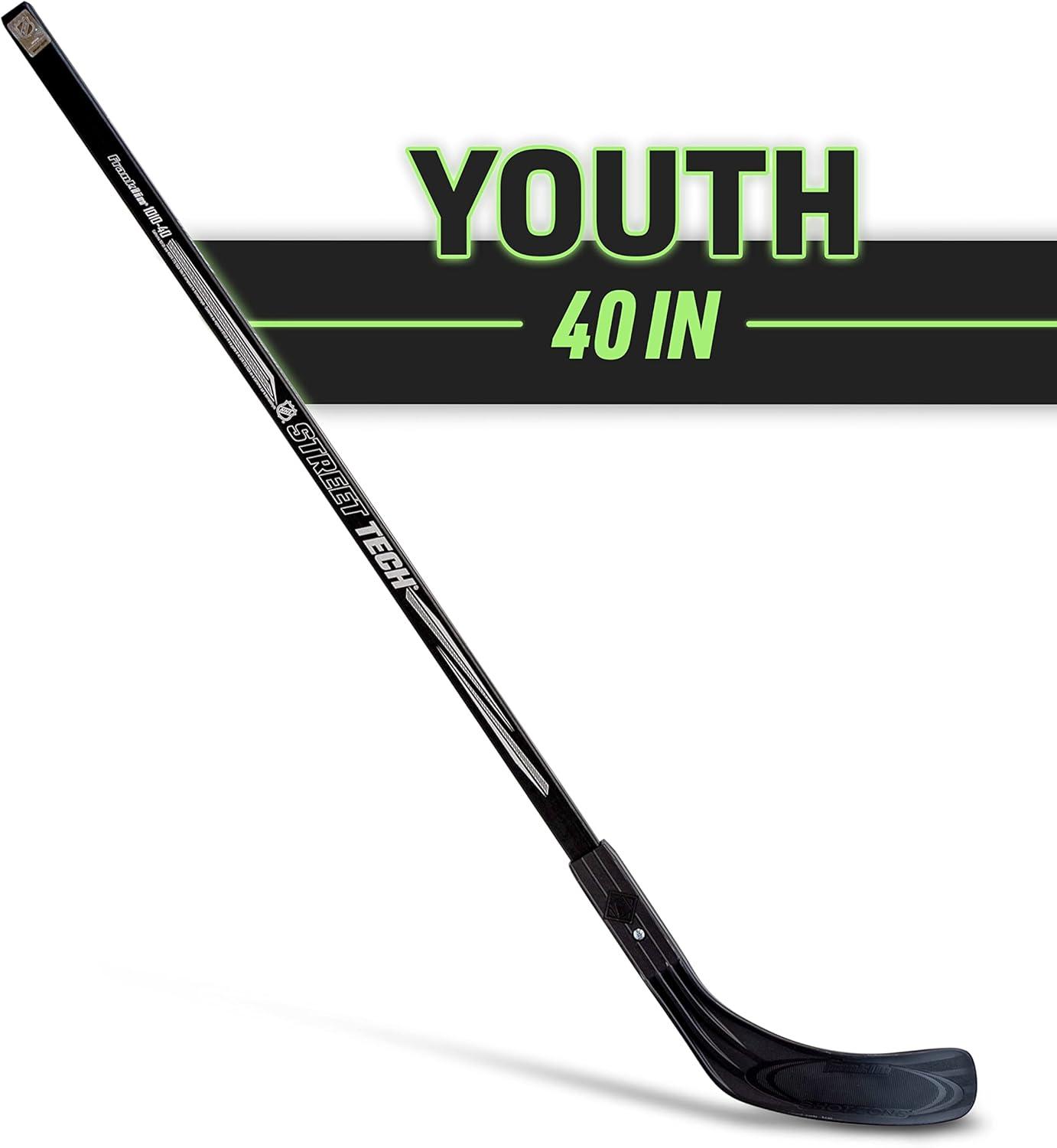 image:imageFranklin Sports NHL Kids Beginner Street Hockey Goalie Sticks Youth Junior Hockey Sticks Left Right HandedBlack Silver
