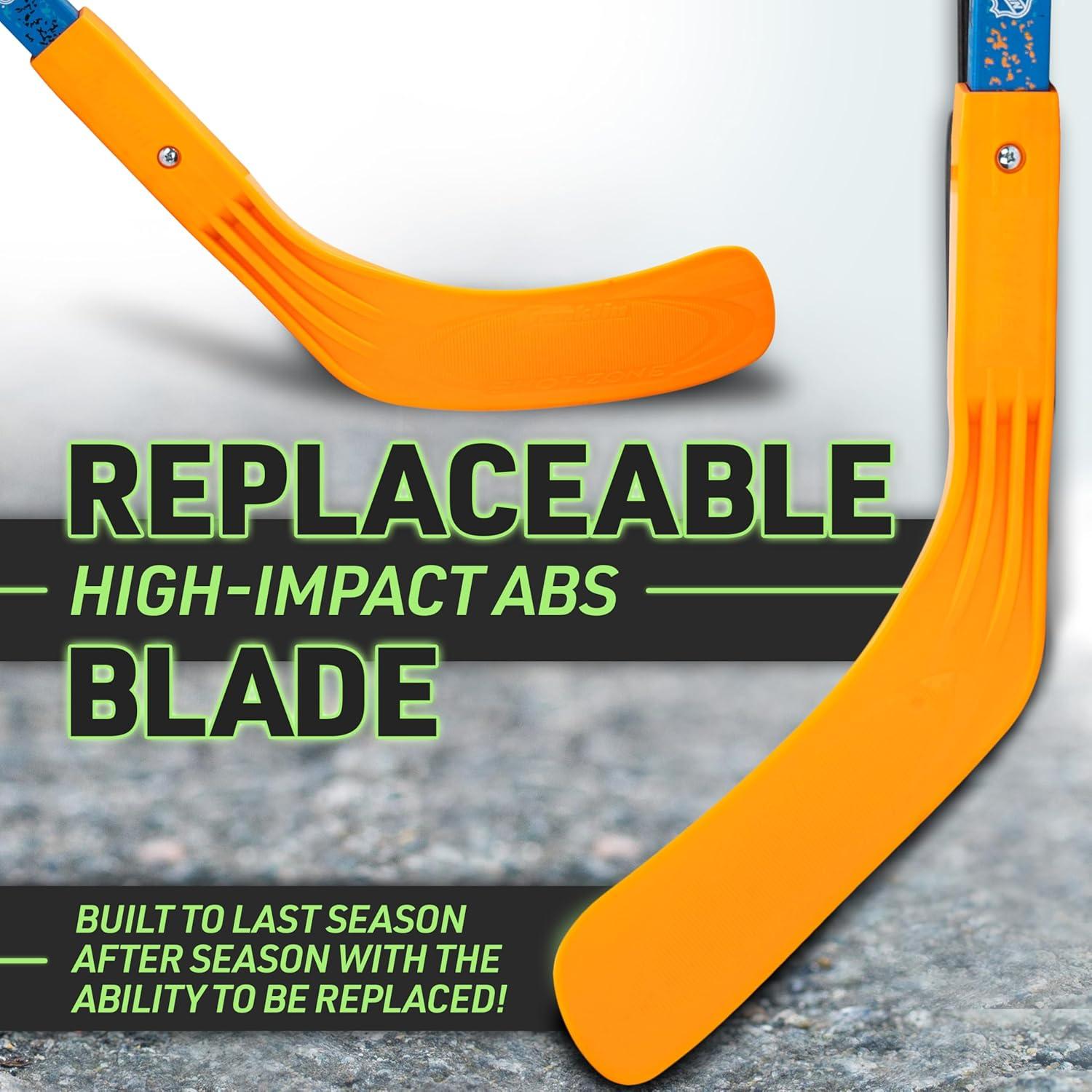 image:imageFranklin Sports NHL Kids Beginner Street Hockey Goalie Sticks Youth Junior Hockey Sticks Left Right HandedBlue
