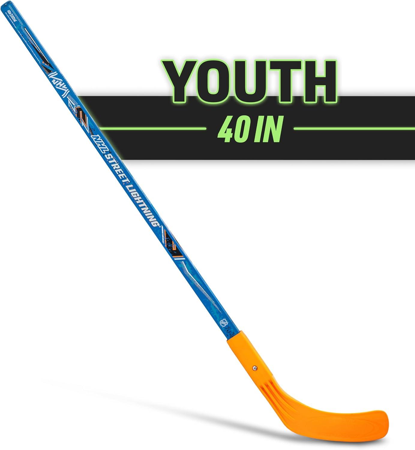 image:imageFranklin Sports NHL Kids Beginner Street Hockey Goalie Sticks Youth Junior Hockey Sticks Left Right HandedBlue