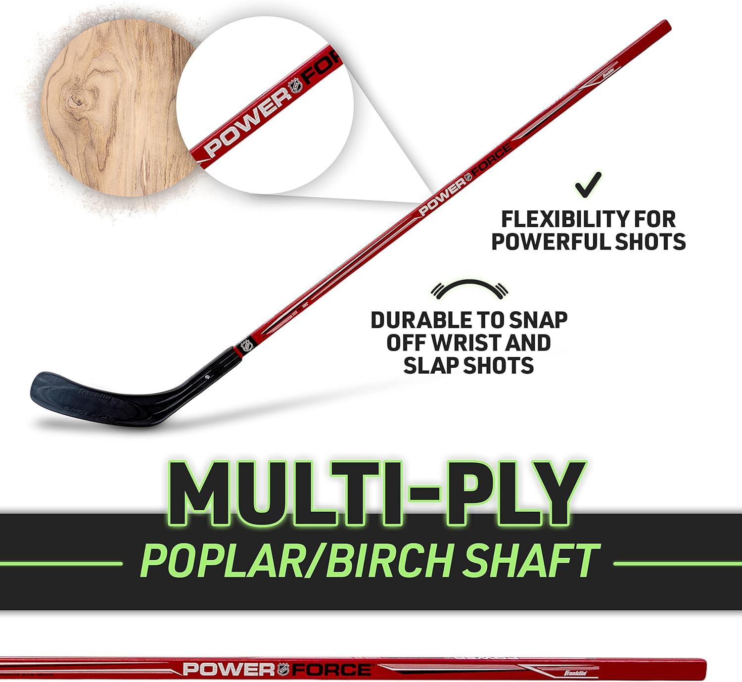 image:imageFranklin Sports NHL Kids Beginner Street Hockey Goalie Sticks Youth Junior Hockey Sticks Left Right HandedBlueRedGrey Assorted Colors