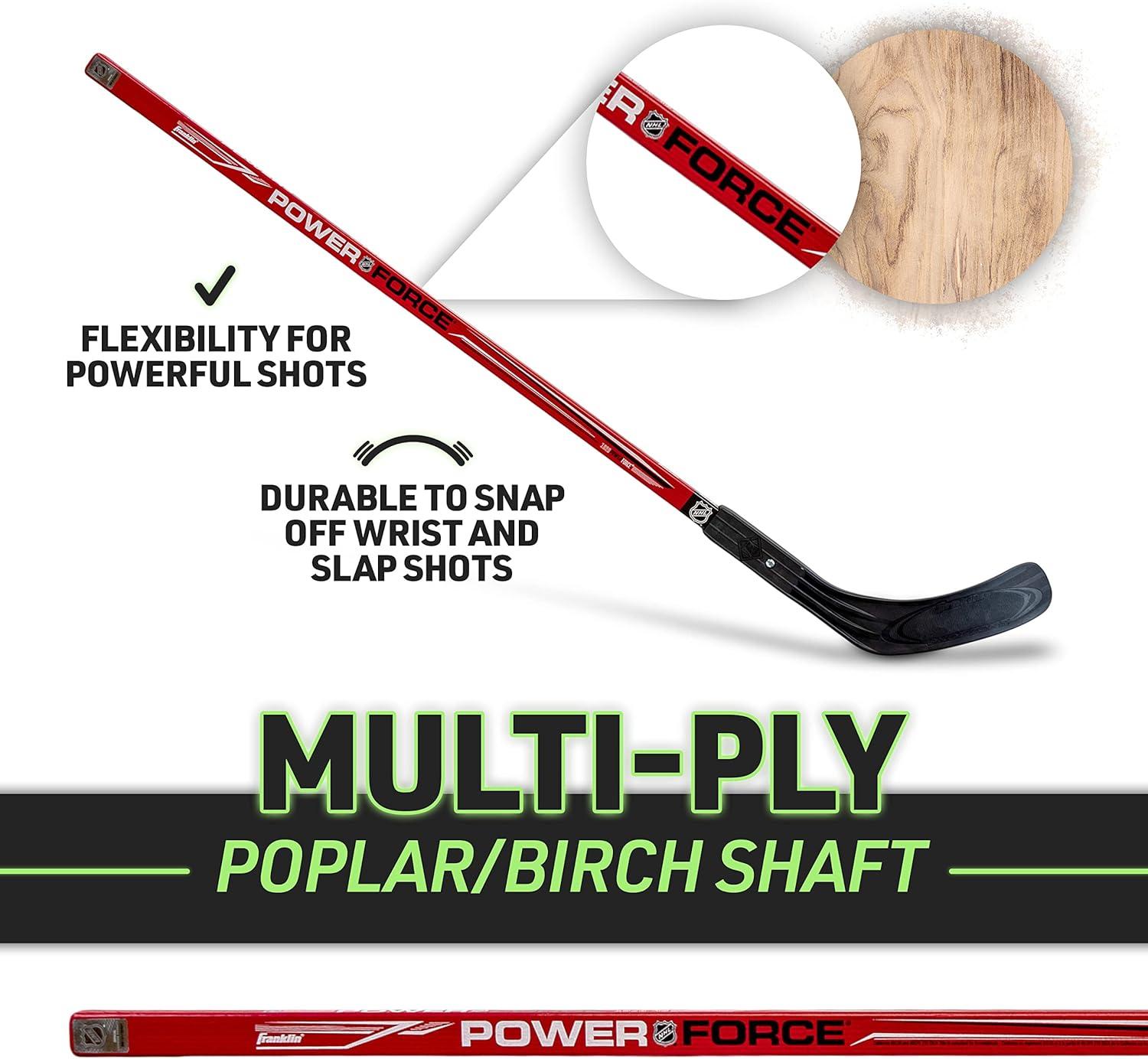 image:imageFranklin Sports NHL Kids Beginner Street Hockey Goalie Sticks Youth Junior Hockey Sticks Left Right HandedBlueRedGrey Assorted Colors