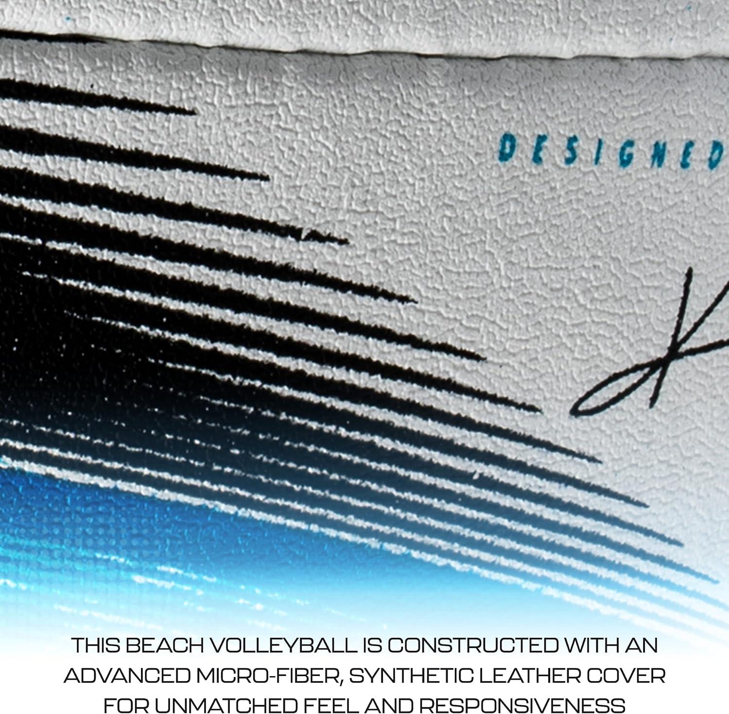 image:imageFranklin Sports Pro Beach Volleyball Ball Kerri Walsh Jennings 9000 Beach Game Sand Outdoor Volleyball Competition Ball for Sand Outdoor Courts Hand Sewn Synthetic Leather