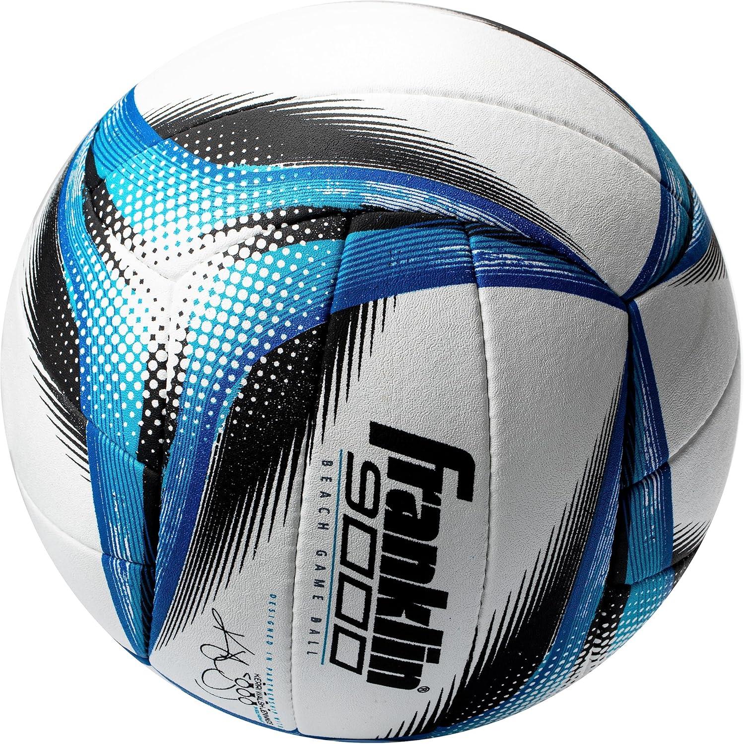 image:imageFranklin Sports Pro Beach Volleyball Ball Kerri Walsh Jennings 9000 Beach Game Sand Outdoor Volleyball Competition Ball for Sand Outdoor Courts Hand Sewn Synthetic Leather