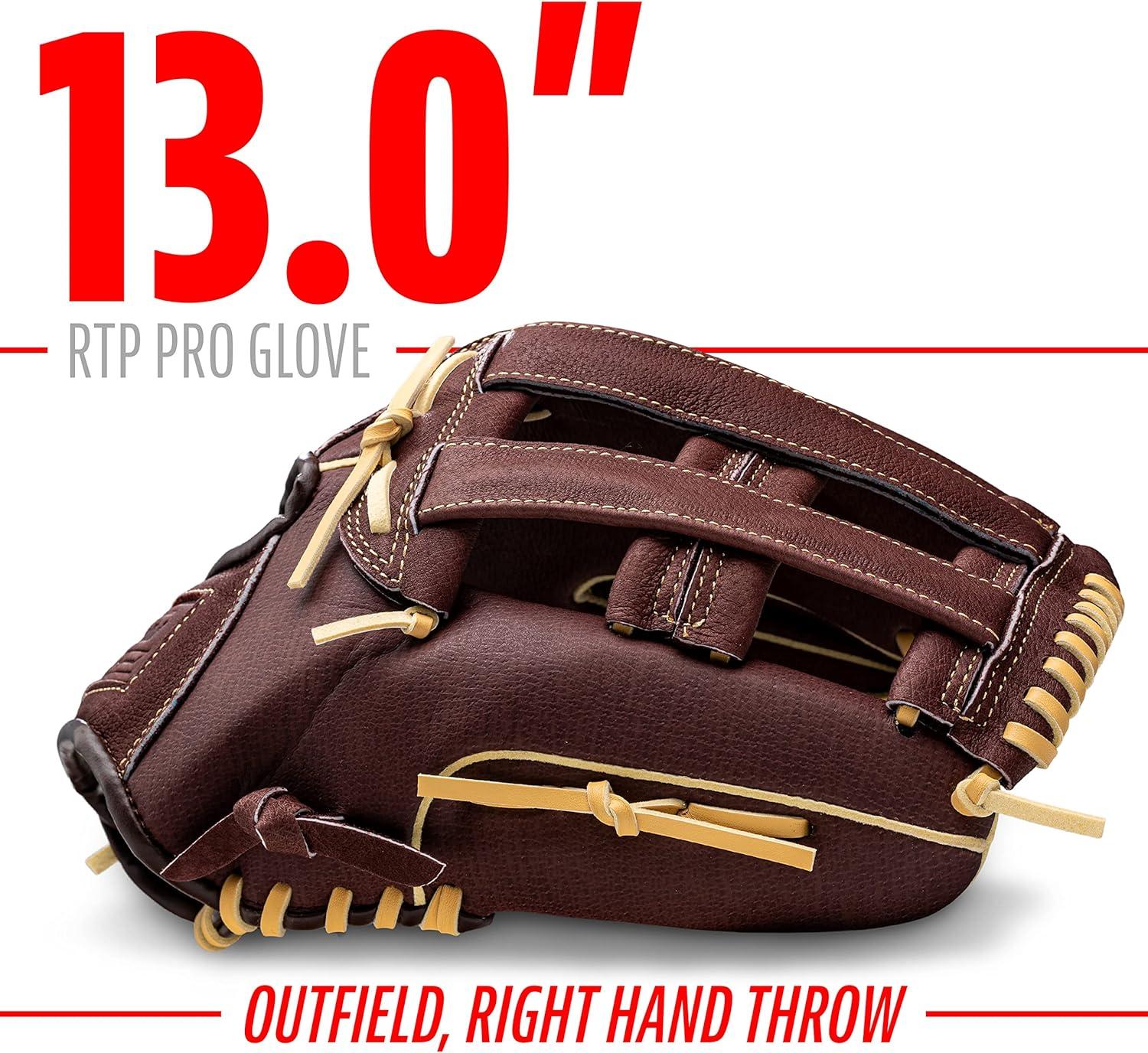 image:imageFranklin Sports RTP Pro Baseball Glove Adult Youth Fielding Mitt Righty Camel13 HWeb