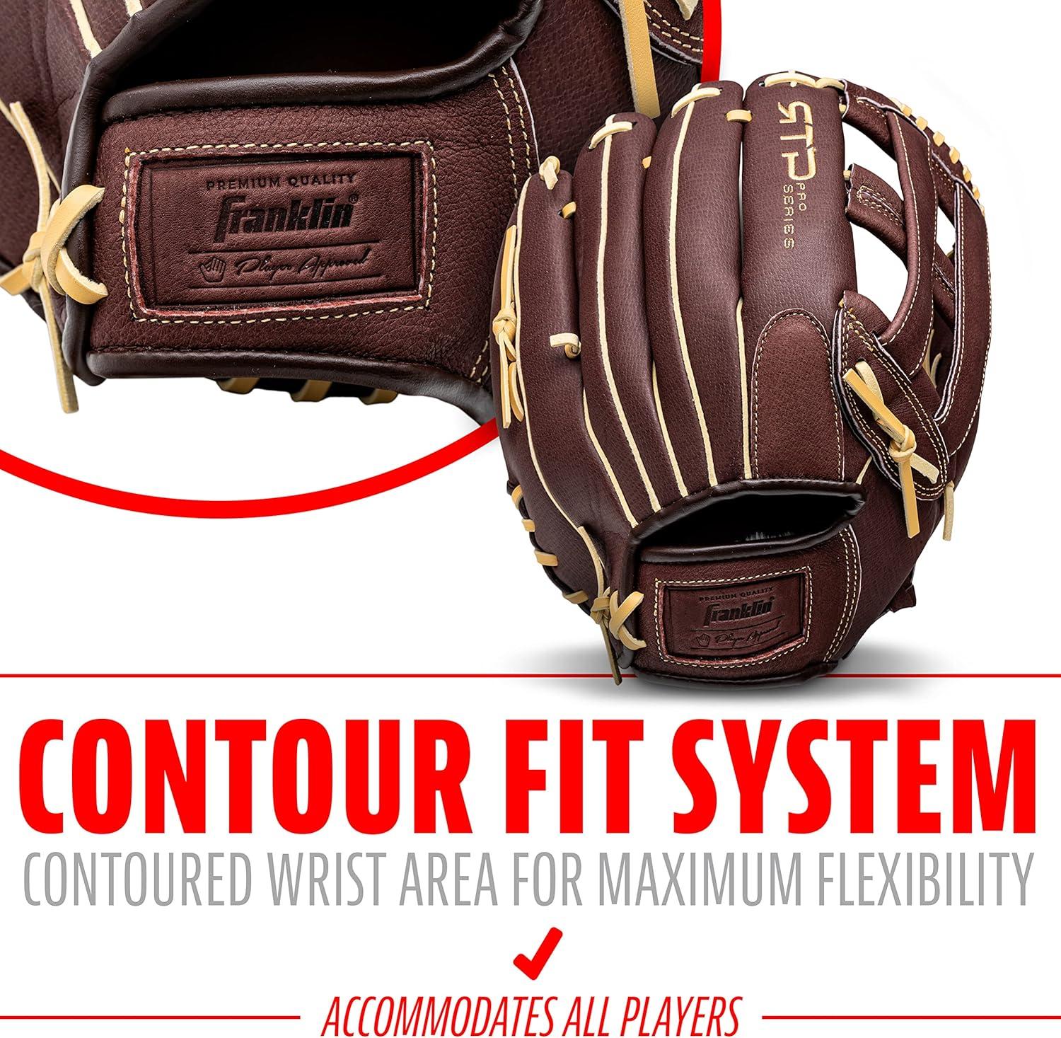 image:imageFranklin Sports RTP Pro Baseball Glove Adult Youth Fielding Mitt Righty Camel13 HWeb