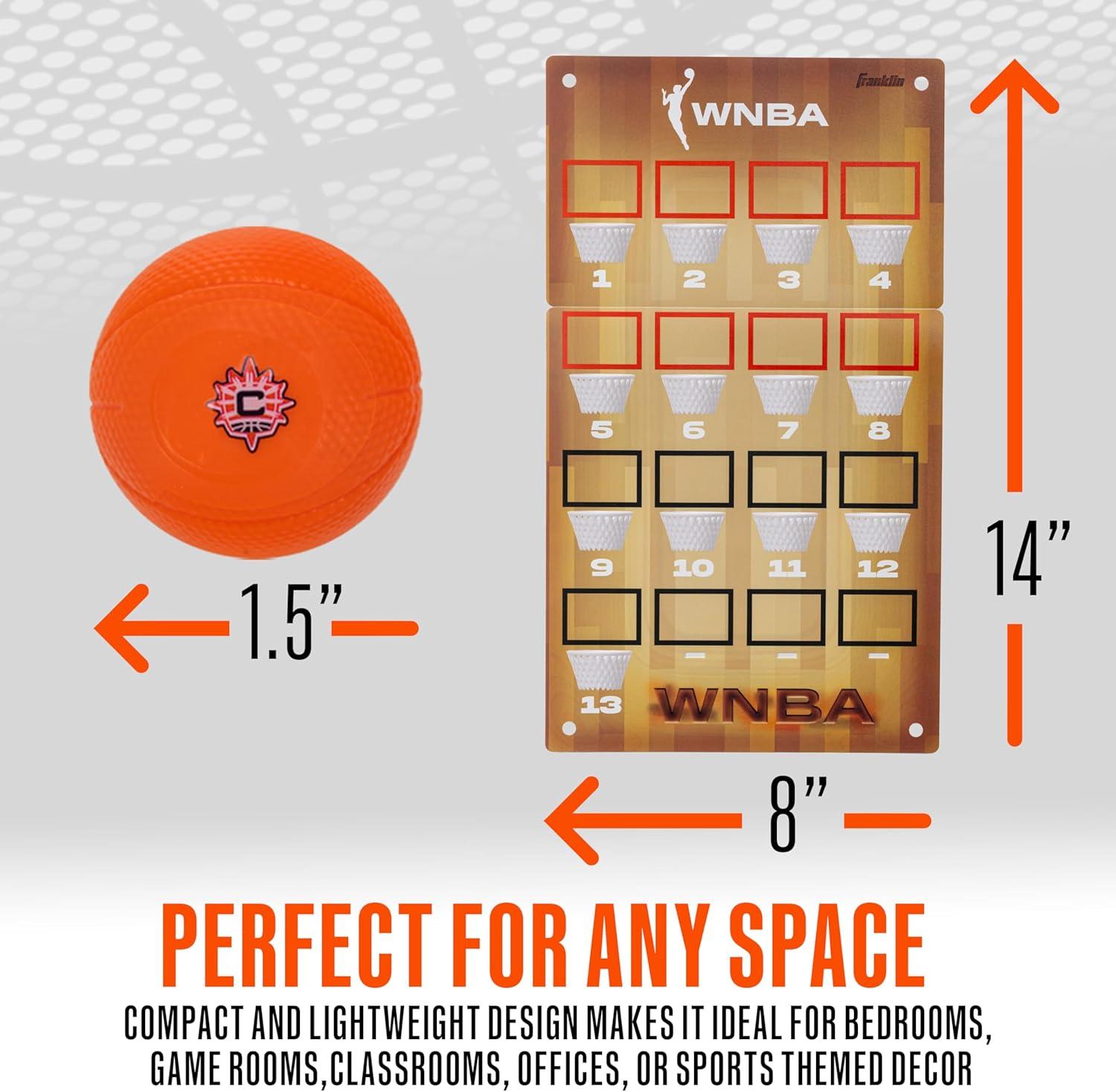 image:imageFranklin Sports Unisex Adult Hoop Tracker Official Standings Board with Mini Hoops amp BasketballsWNBA