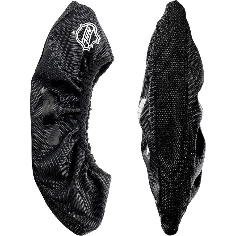 image:imageFranklin Sports NHL Hockey Skate Guards  Adult  Youth Blade Covers for Ice Hockey Skates  Ice Hockey Skate Soakers  Available in Youth Junior  Senior Skate SizesBlack