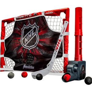 Franklin Sports Mini Hockey Automatic Passer, Goal & Target Set