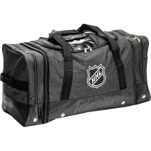 Franklin Sports NHL Ice Hockey Carry Bag – Premium Equipment Bag for Hockey Gear – Large Expandable Duffle – Heavy Duty – NHL Licensed