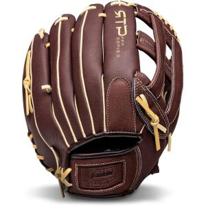 Franklin Sports RTP Pro Baseball Glove – Adult + Youth Fielding Mitt – Righty – Camel(13″ – H-Web)