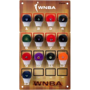 Franklin Sports Unisex Adult Hoop Tracker – Official Standings Board with Mini Hoops & Basketballs(WNBA)