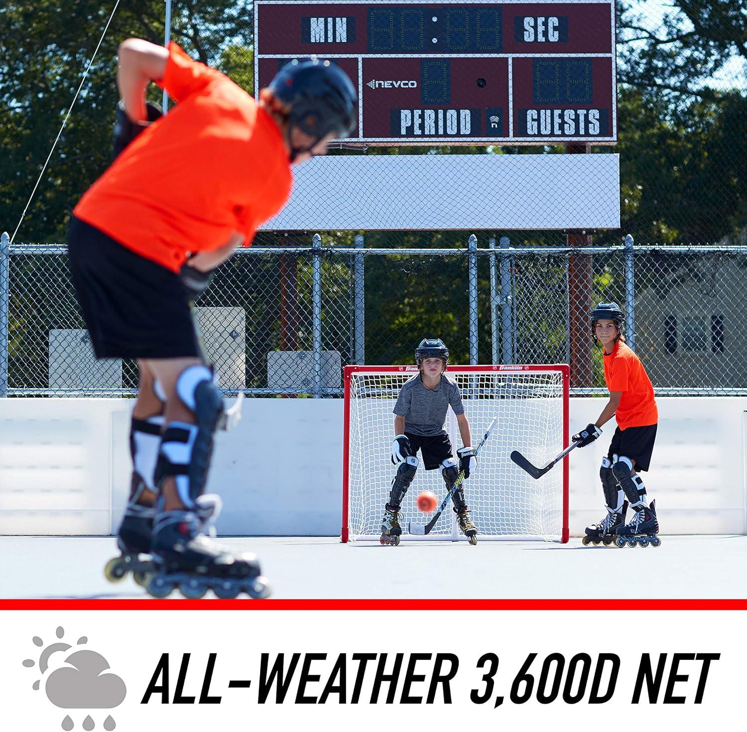 image:imageFranklin Sports Innernet PVC Street Hockey Goal 54 x 44