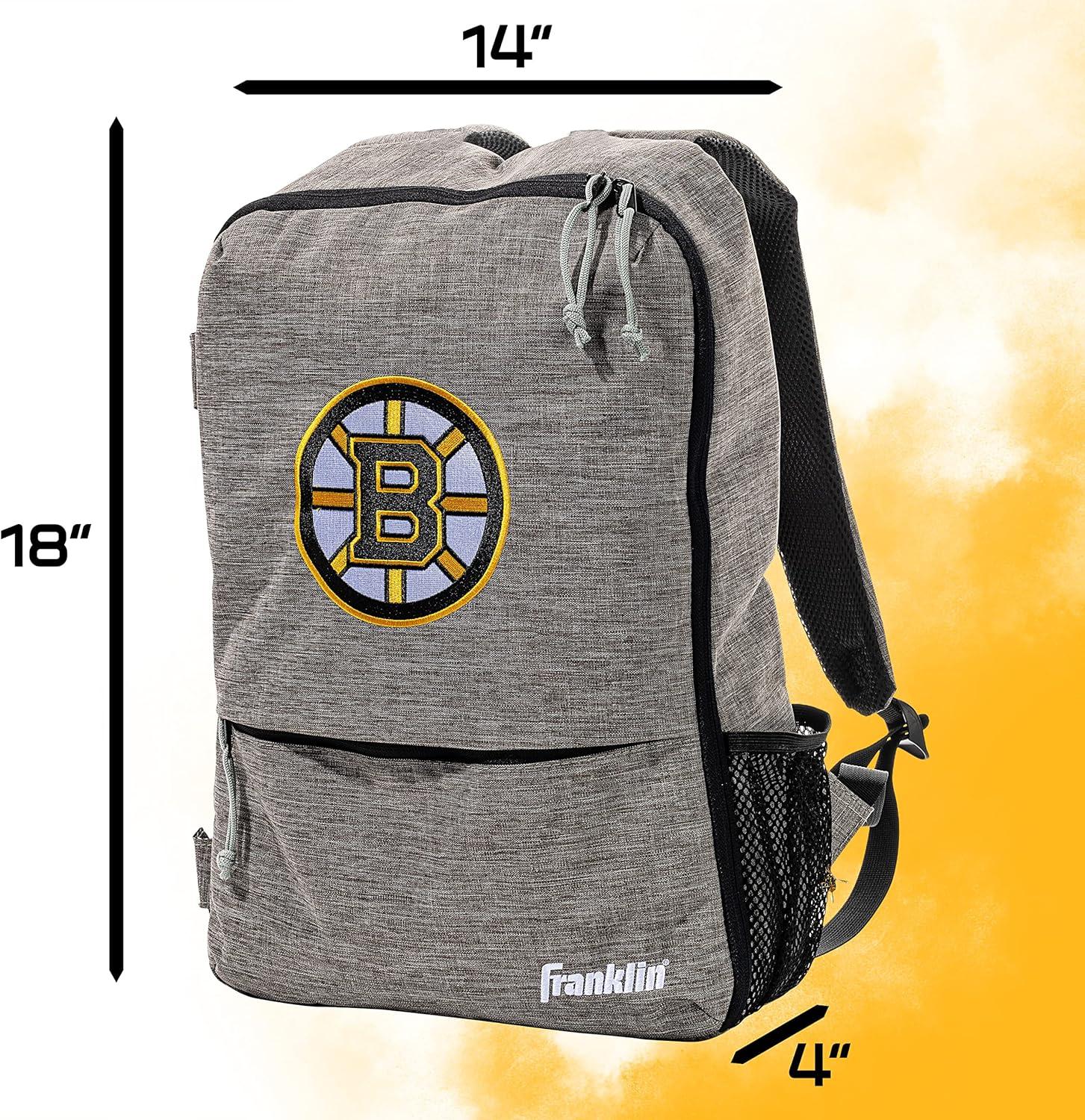 image:imageFranklin Sports Street Pack Backpack Official NHL Hockey Equipment Bags Authentic Logos and ColorBoston Bruins