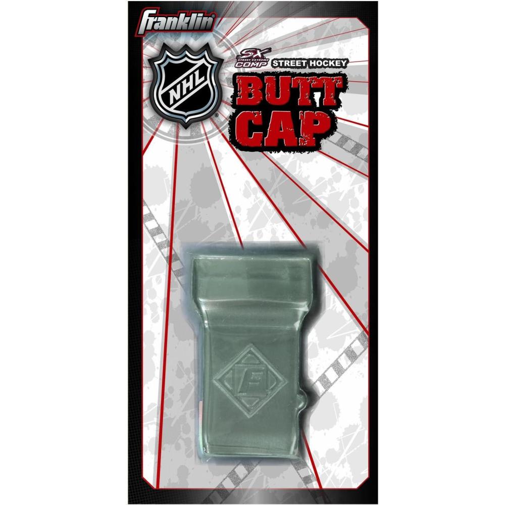 image:imageFranklin Sports Hockey Stick Butt Cap  NHL Grey