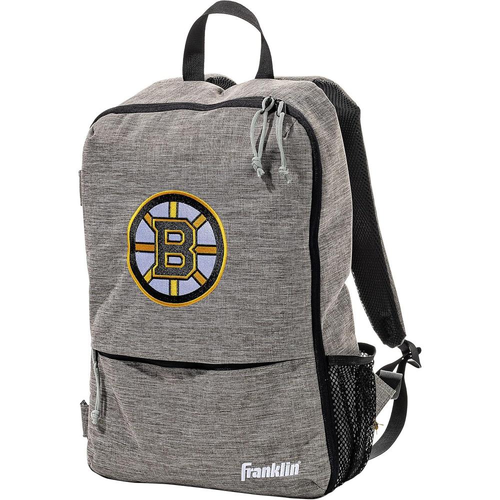 image:imageFranklin Sports Street Pack Backpack Official NHL Hockey Equipment Bags Authentic Logos and ColorBoston Bruins