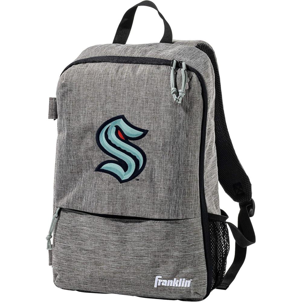 image:imageFranklin Sports Street Pack Backpack  Official NHL Hockey Equipment Bags  Authentic Logos and ColorSeattle Kraken