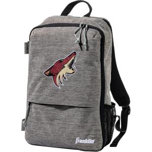 Franklin Sports Street Pack Backpack – Official NHL Hockey Equipment Bags – Authentic Logos and Color(Arizona Coyotes)