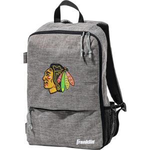 Franklin Sports Street Pack Backpack – Official NHL Hockey Equipment Bags – Authentic Logos and Color(Chicago Blackhawks)