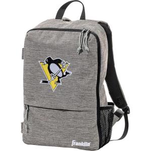 Franklin Sports Street Pack Backpack – Official NHL Hockey Equipment Bags – Authentic Logos and Color(Pittsburgh Penguins)