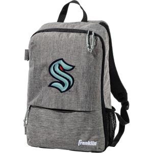 Franklin Sports Street Pack Backpack – Official NHL Hockey Equipment Bags – Authentic Logos and Color(Seattle Kraken)