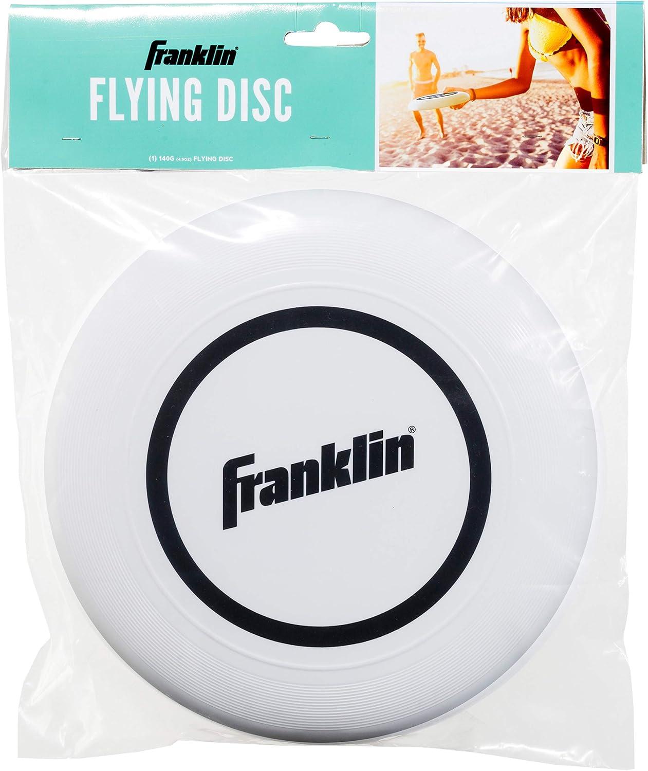image:imageFranklin Sports Flying Disc Disc for Beach Backyard Lawn Park Camping 140 or 175 Grams Perfect for Dogs WhiteWhite