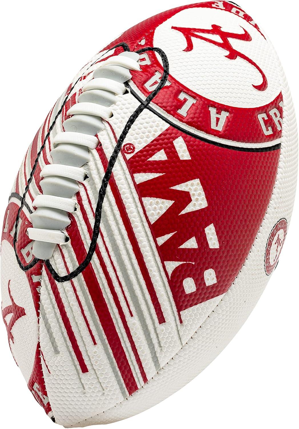 image:imageFranklin Sports NCAA Football Youth Mini Football 85 SPACELACE Easy Grip Texture Perfect for KidsAlabama Crimson Tide