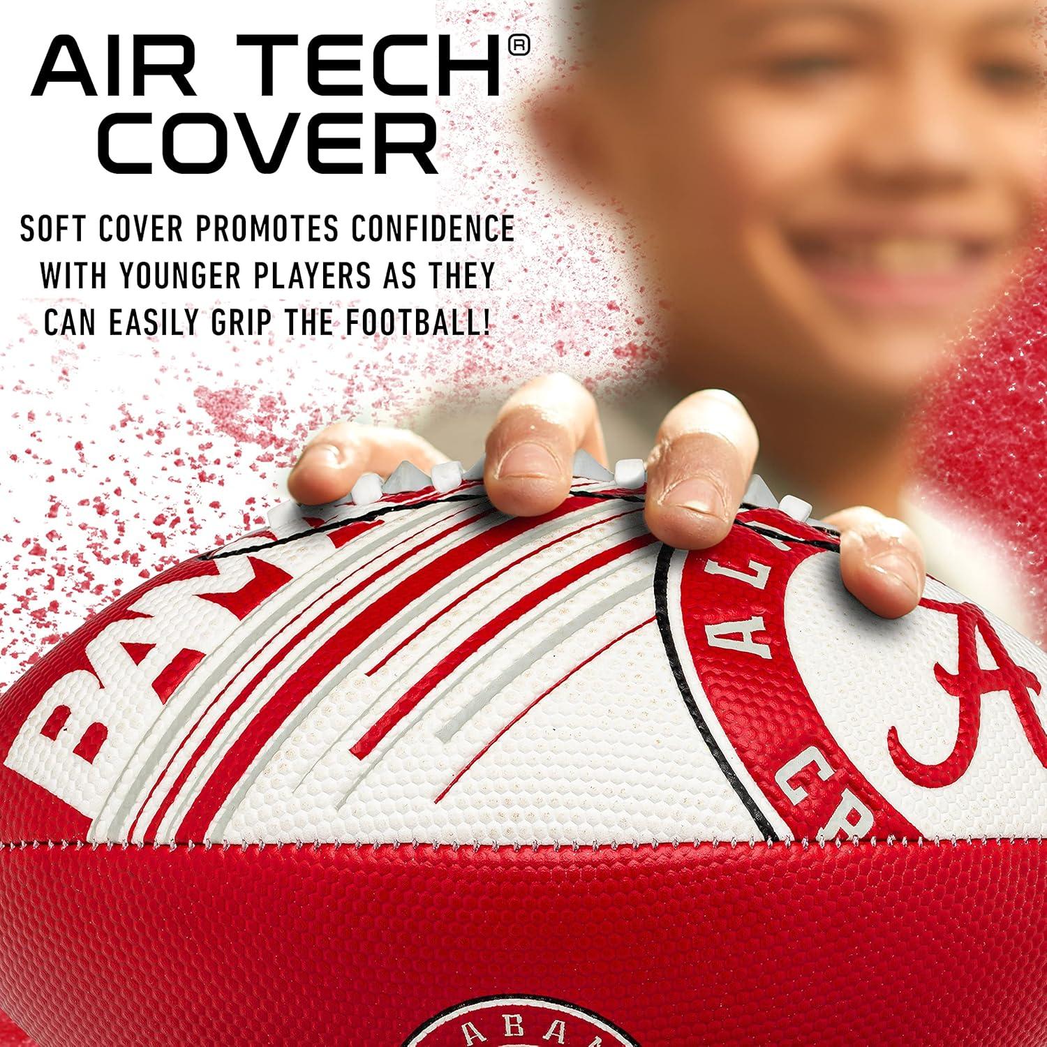 image:imageFranklin Sports NCAA Football Youth Mini Football 85 SPACELACE Easy Grip Texture Perfect for KidsAlabama Crimson Tide