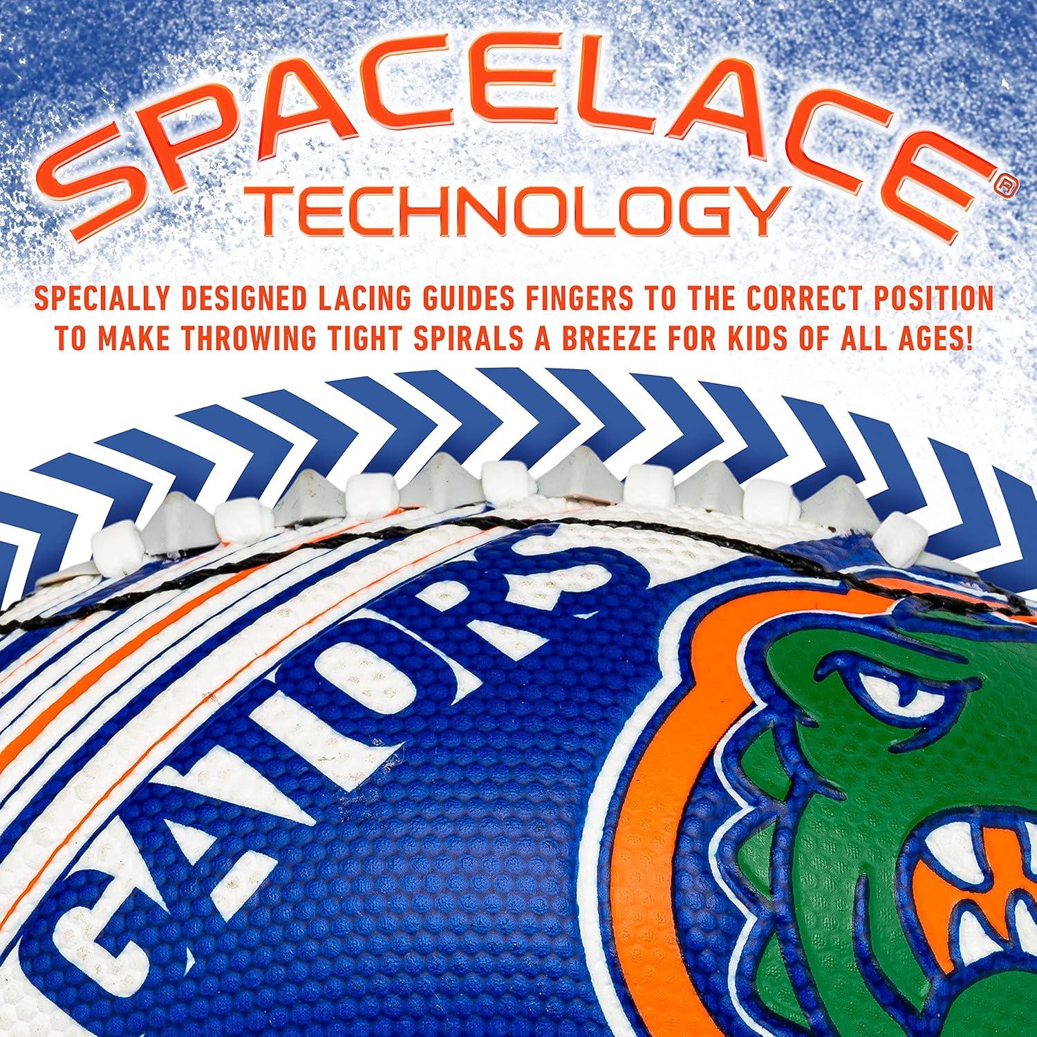 image:imageFranklin Sports NCAA Football Youth Mini Football 85 SPACELACE Easy Grip Texture Perfect for KidsFlorida Gators