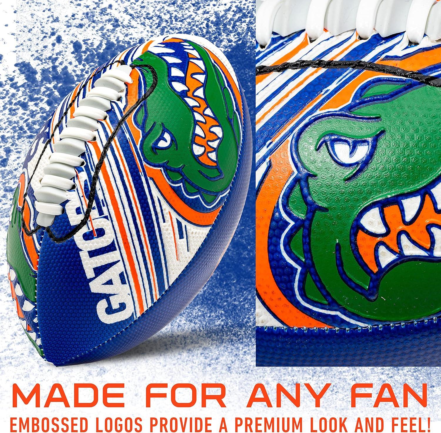 image:imageFranklin Sports NCAA Football Youth Mini Football 85 SPACELACE Easy Grip Texture Perfect for KidsFlorida Gators